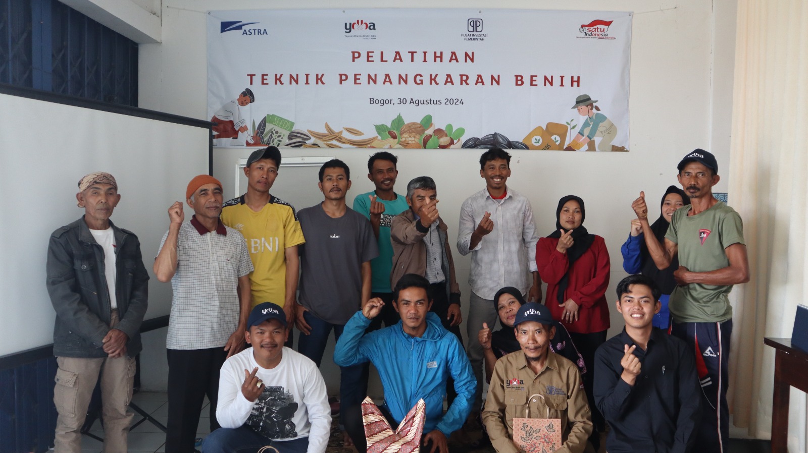 Pelatihan Penangkaran Benih untuk Petani Binaan Yayasan Astra oleh PT Bukitmas Agritech International (Pertemuan Pertama)